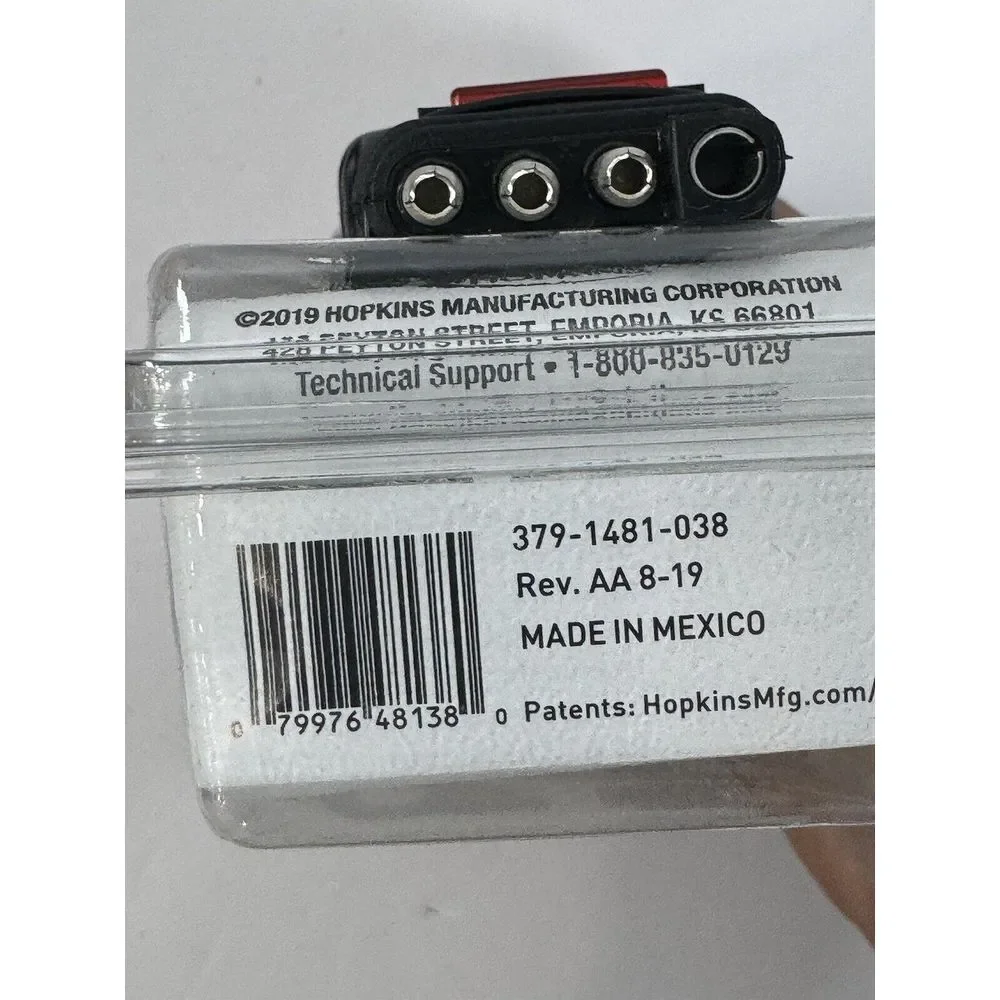 Hopkins Towing Solution 48138 Trailer Wire Connector - BUY MORE & SAVE!!‎